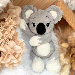 Koala horgolásminta, DIY (Csináld magad), Szabásminta, útmutató, Horgolási minta, Horgolás, Hímzés, MESKA