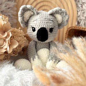 Koala horgolásminta - diy (csináld magad) - szabásminta, útmutató - horgolási minta - Meska.hu