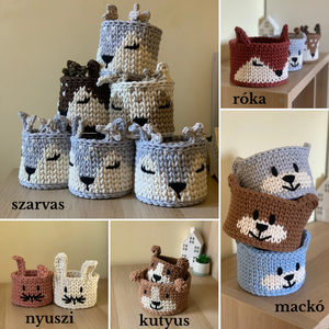 Babaköszöntő kosár szett - otthon & életmód - tárolás & rendszerezés - tárolókosár - Meska.hu