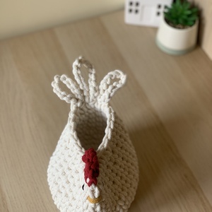 Tyutyu - tyúkos kosár - otthon & életmód - tárolás & rendszerezés - tárolókosár - Meska.hu