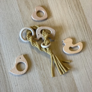 Fa figurás rágóka - �spirál - baba - mama - baba játékok - rágóka - Meska.hu
