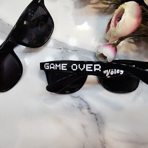 Legénybúcsú napszemüveg a vőlegénynek, Esküvő, Legénybúcsú, Decoupage, transzfer és szalvétatechnika, MESKA