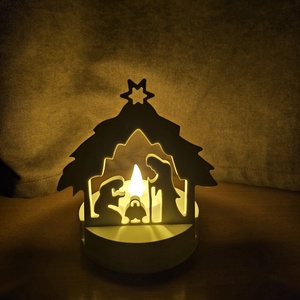 Variálható kerámia gipsz gyertyatartó  - Meska.hu