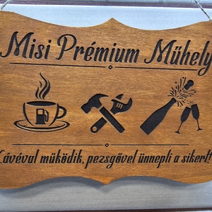 Gravírozott felakasztható tábla - otthon & életmód - dekoráció - ajtó- és ablak dekoráció - ajtódísz & kopogtató - Meska.hu