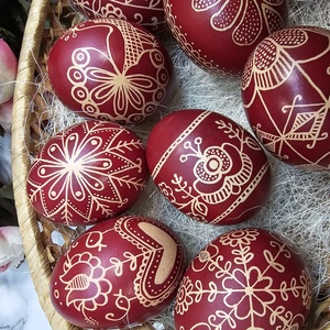 Hagyományos hímestojás - otthon & életmód - dekoráció - fali és függő dekoráció - függődísz - Meska.hu