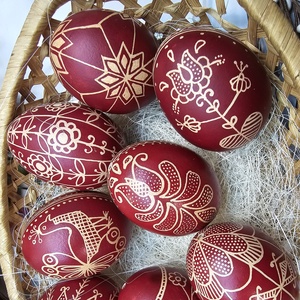 Hagyományos hímestojás - otthon & életmód - dekoráció - fali és függő dekoráció - függődísz - Meska.hu