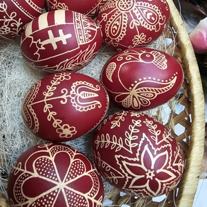 Hagyományos húsvéti hímestojás - ünnepi díszek, dekorációk - húsvéti díszek és dekorációk - húsvéti tojás, hímestojás - Meska.hu