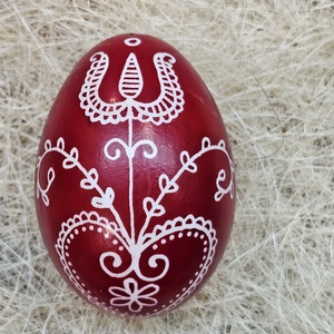 Hagyományos húsvéti hímestojás kacsatojásból - Meska.hu