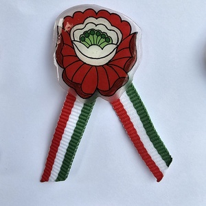 Kalocsai virágos kokárda , Ékszer, Kitűző és Bross, Zsugorka, Mindenmás, MESKA