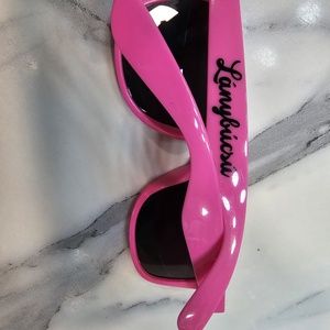 Lánybúcsús napszemüveg kiegészítő - esküvő - lánybúcsú - Meska.hu