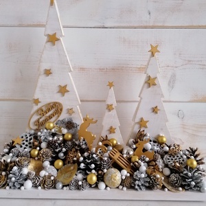 E9 Karácsonyi asztaldísz - karácsony - adventi díszek - adventi asztaldísz - Meska.hu