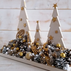 E9 Karácsonyi asztaldísz - karácsony - adventi díszek - adventi asztaldísz - Meska.hu