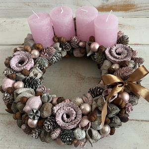 E178 Adventi koszorú - karácsony - adventi díszek - adventi koszorú - Meska.hu