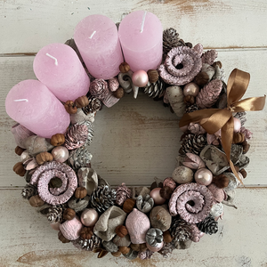 E178 Adventi koszorú - karácsony - adventi díszek - adventi koszorú - Meska.hu