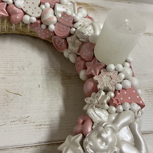 Adventi koszorú E/20 - karácsony - adventi díszek - adventi koszorú - Meska.hu