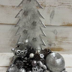 Karácsonyi asztaldísz E/6, Karácsony, Adventi díszek, Adventi asztaldísz, , MESKA