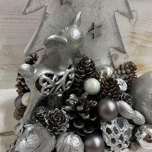 Karácsonyi asztaldísz E/6 - karácsony - adventi díszek - adventi asztaldísz - Meska.hu