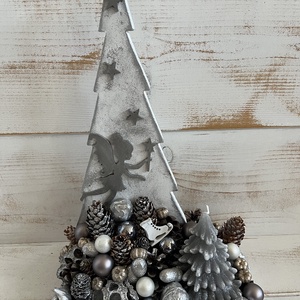 Karácsonyi asztaldísz E/15, Karácsony, Adventi díszek, Adventi asztaldísz, , MESKA