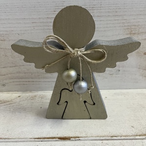 Fa angyalka E/33, Karácsony, Adventi díszek, Adventi asztaldísz, Mindenmás, MESKA