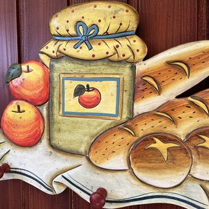 Fali fa dekoráció E/21, Otthon & Életmód, Bútor, Fogas, Festészet, MESKA