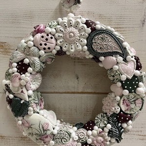 Ajtókopogtató  E/35, Otthon & Életmód, Dekoráció, Ajtó- és ablak dekoráció, Ajtódísz & Kopogtató, Festészet, MESKA