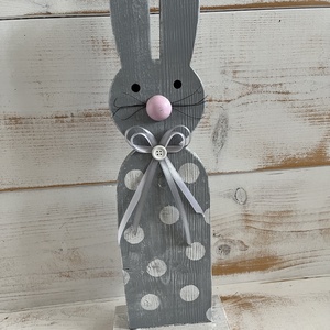 Fa nyulacska FNY/7, Ünnepi díszek, dekorációk, Húsvéti díszek és dekorációk, Húsvéti tojásfadíszek, Mindenmás, MESKA