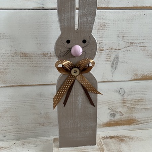 Fa nyulacska FNY/8, Ünnepi díszek, dekorációk, Húsvéti díszek és dekorációk, Húsvéti tojásfadíszek, Mindenmás, MESKA