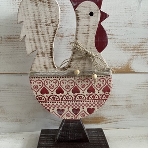 Fa kakas E/54, Otthon & Életmód, Dekoráció, Kép & Falikép, Fából készült kép, Mindenmás, MESKA