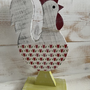 Fa kakas E/56 - otthon & életmód - dekoráció - kép & falikép - fából készült kép - Meska.hu