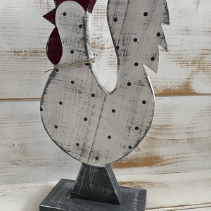 Fa kakas E/60 - otthon & életmód - dekoráció - kép & falikép - fából készült kép - Meska.hu