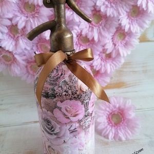 Dekor szódásüveg E/69, Otthon & Életmód, Dekoráció, Kép & Falikép, Fából készült kép, Mindenmás, MESKA