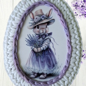 Horgolt nyuszis tárolódoboz, Otthon & Életmód, Tárolás & Rendszerezés, Tárolókosár, Horgolás, MESKA