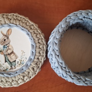 Nyuszifiús tárolódoboz - otthon & életmód - tárolás & rendszerezés - tárolókosár - Meska.hu