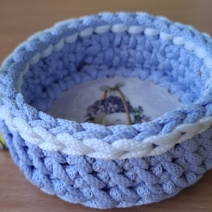 Húsvéti kis kosárka - otthon & életmód - tárolás & rendszerezés - tárolókosár - Meska.hu