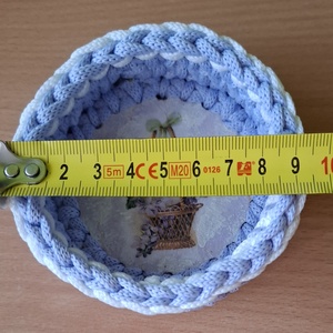 Húsvéti kis kosárka - otthon & életmód - tárolás & rendszerezés - tárolókosár - Meska.hu