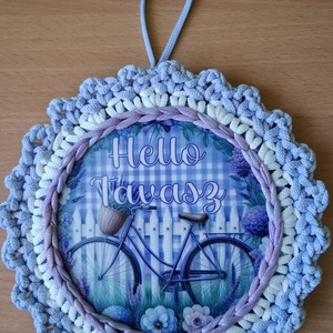 Tavaszi ajtódísz, Otthon & Életmód, Dekoráció, Ajtó- és ablak dekoráció, Ajtódísz & Kopogtató, , MESKA