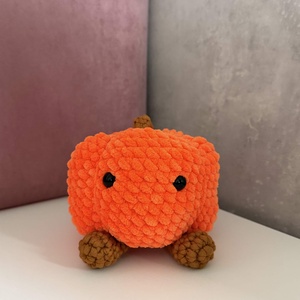 Horgolt Lábacskás Halloween tök - Jellycat Stílusú Cuki Tök Figura, Őszi és Halloween Dekoráció (Pumpkin Spice) - Meska.hu