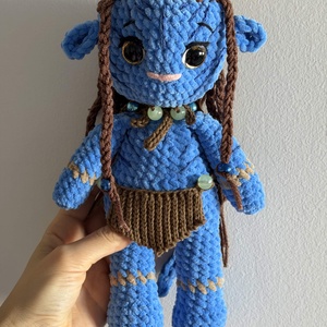 Avatar Neytiri horgolt figura - 28 cm  - Meska.hu