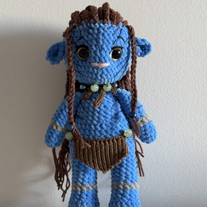 Avatar Neytiri horgolt figura - 28 cm  - játék & sport - plüssállat & játékfigura - más figura - Meska.hu
