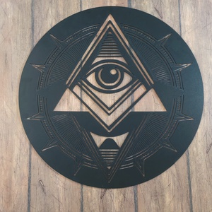 Mandala falidísz, Otthon & Életmód, Dekoráció, Fali és függő dekoráció, Falra akasztható dekor, Famegmunkálás, MESKA