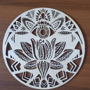 Mandala falidísz - Meska.hu