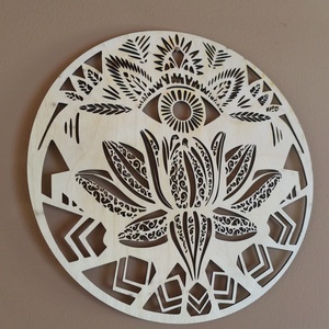Mandala falidísz - otthon & életmód - dekoráció - fali és függő dekoráció - falra akasztható dekor - Meska.hu