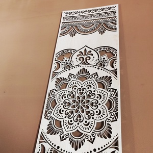 Egyedi mandala falidísz - otthon & életmód - dekoráció - fali és függő dekoráció - falra akasztható dekor - Meska.hu