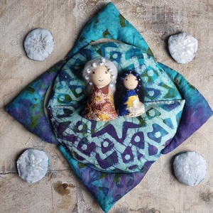 Hópihe halászok ( textilkirakó gyerekeknek ) - játék & sport - puzzle - kirakó, kocka kirakó - Meska.hu