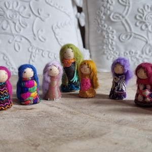 Hölgykoszorú- Illatos búzazsák készlethez, Baba - mama, Baba játékok, Waldorf játékok, Varrás, MESKA