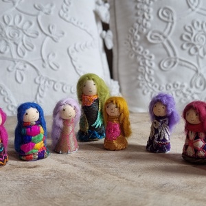 Hölgykoszorú- Illatos búzazsák készlethez - baba - mama - baba játékok - waldorf játékok - Meska.hu