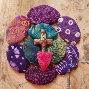 Evangéliumi mandala-textilkirakó ( 11db)), Baba - mama, Baba játékok, Waldorf játékok, Varrás, MESKA