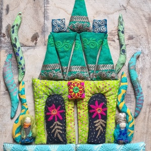 Ikerház-  Illatos búzazsák készlet-kirakóhoz gyerekeknek ( 21 db +2 baba) - Meska.hu