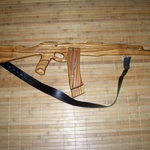 AK 47 fa gépkarabély replika - Meska.hu