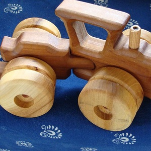 FaVerdák Rába-Steiger ikerkerekes nehéztraktor - játék & sport - húzó & tolójátékok - Meska.hu